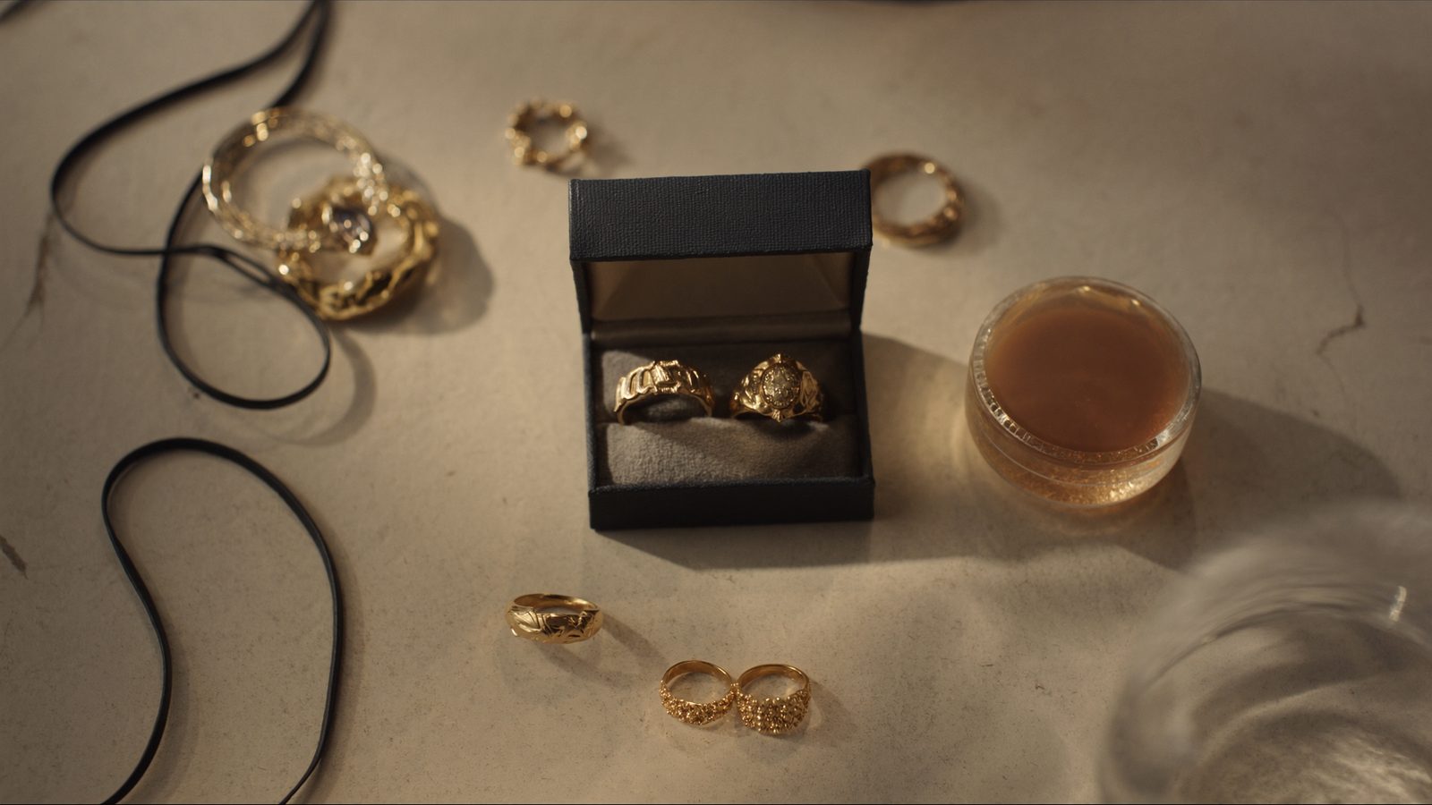 Anillos compromiso oro