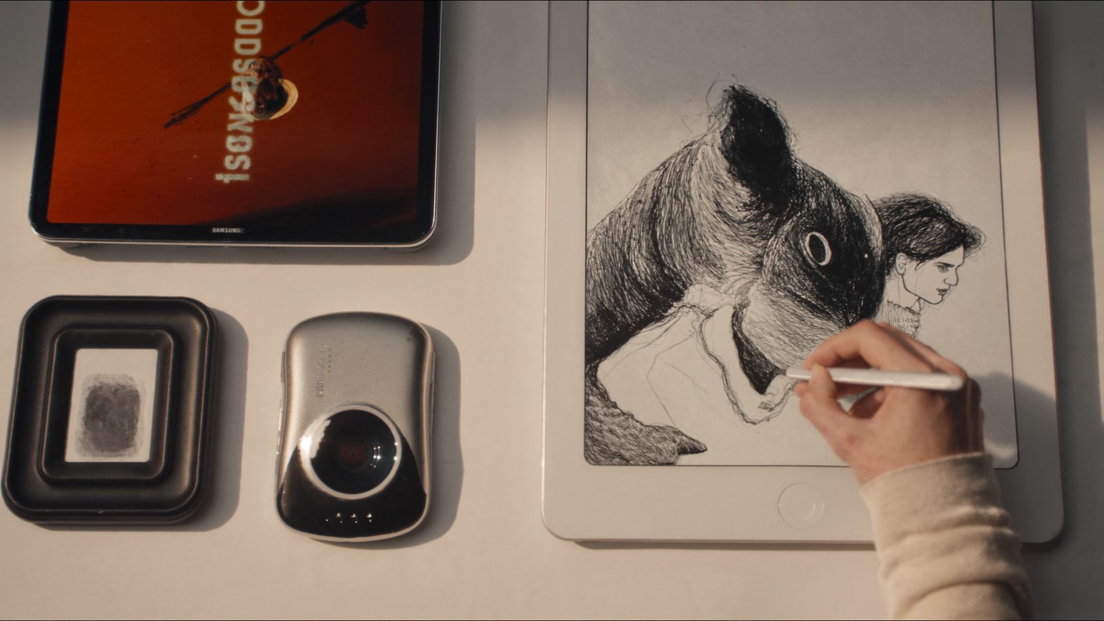 Tablet samsung vs ipad dibujar cual