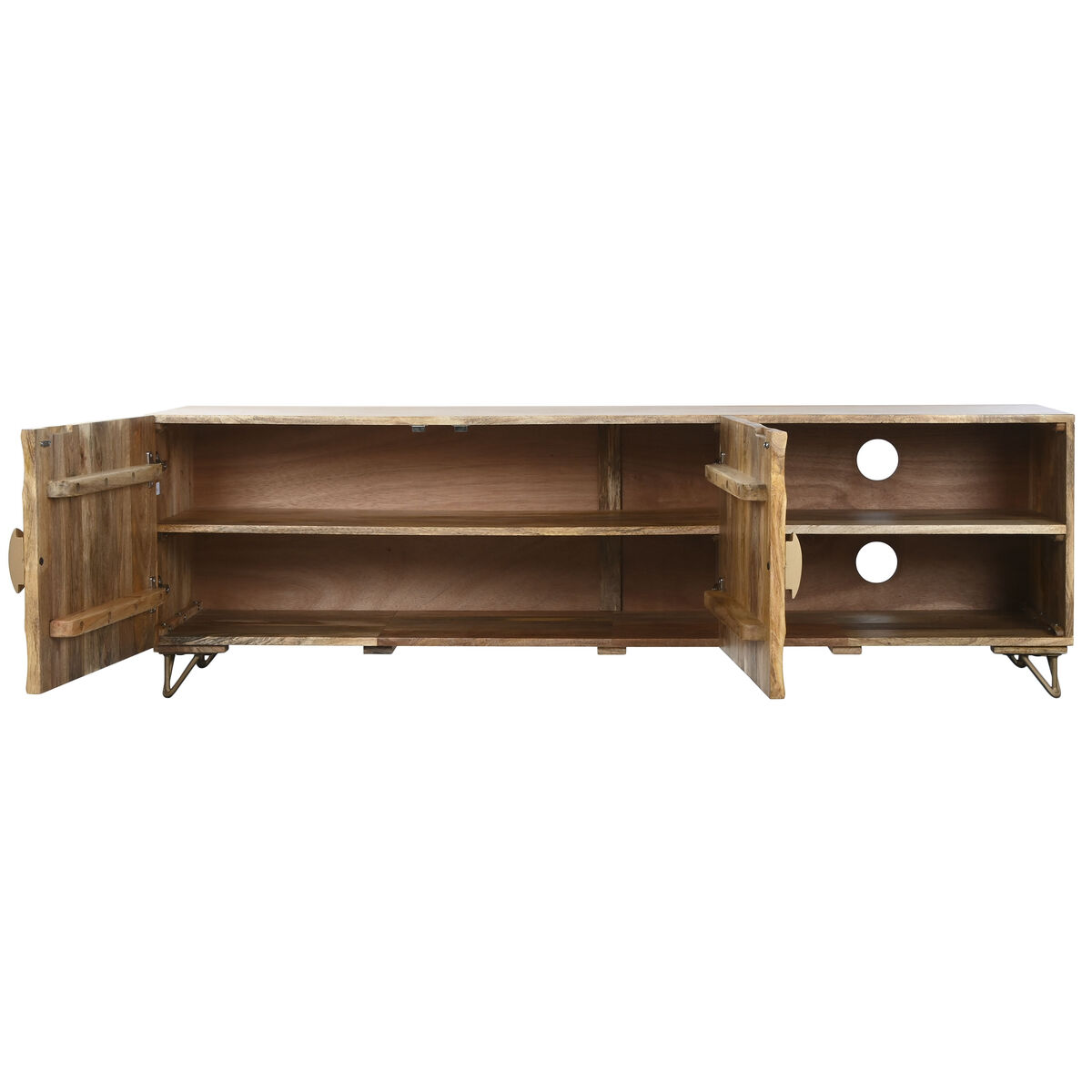 Mueble de TV Home ESPRIT Natural 160 x 40 x 50 cm - 3