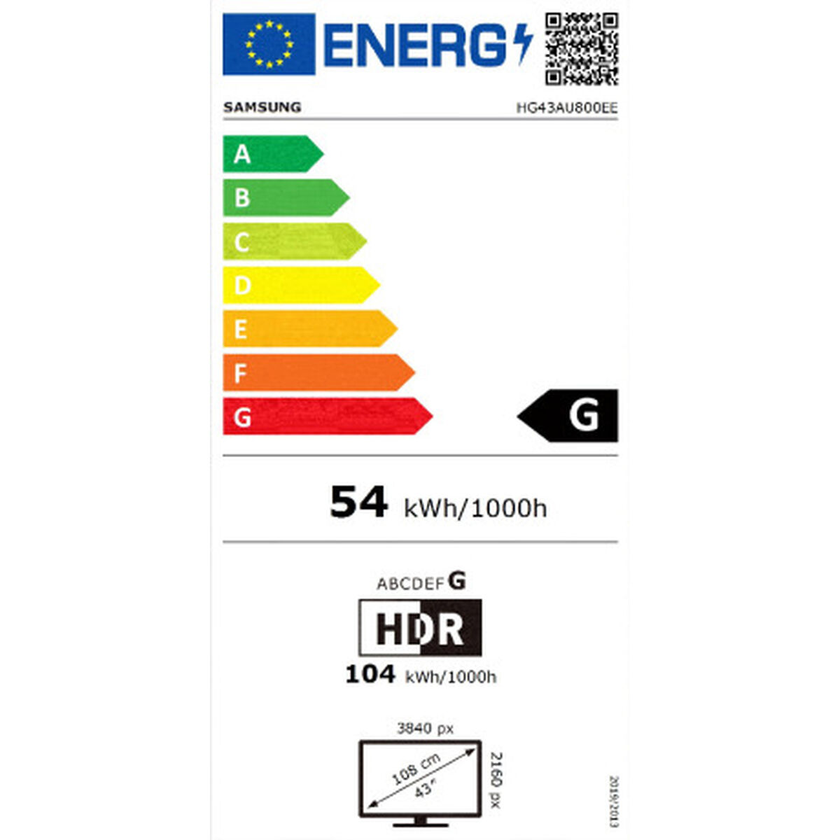 Smart TV Samsung HG-AU800EEXEN 4K Ultra HD 43" - 5