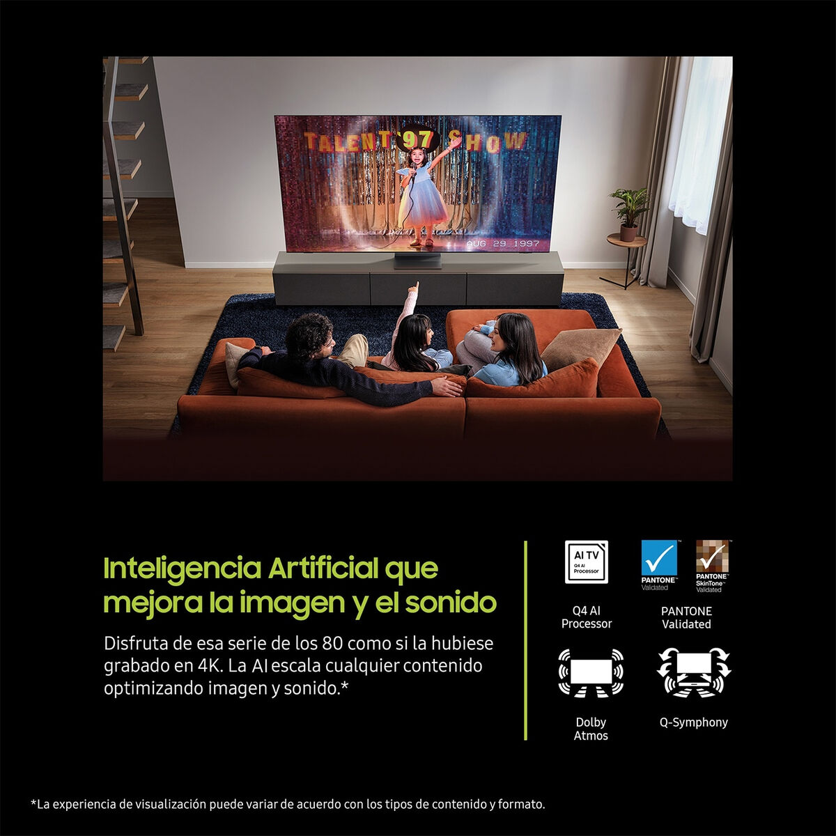 Smart TV Samsung TQ43Q8F 43" 4K Ultra HD LED HDR QLED - 4