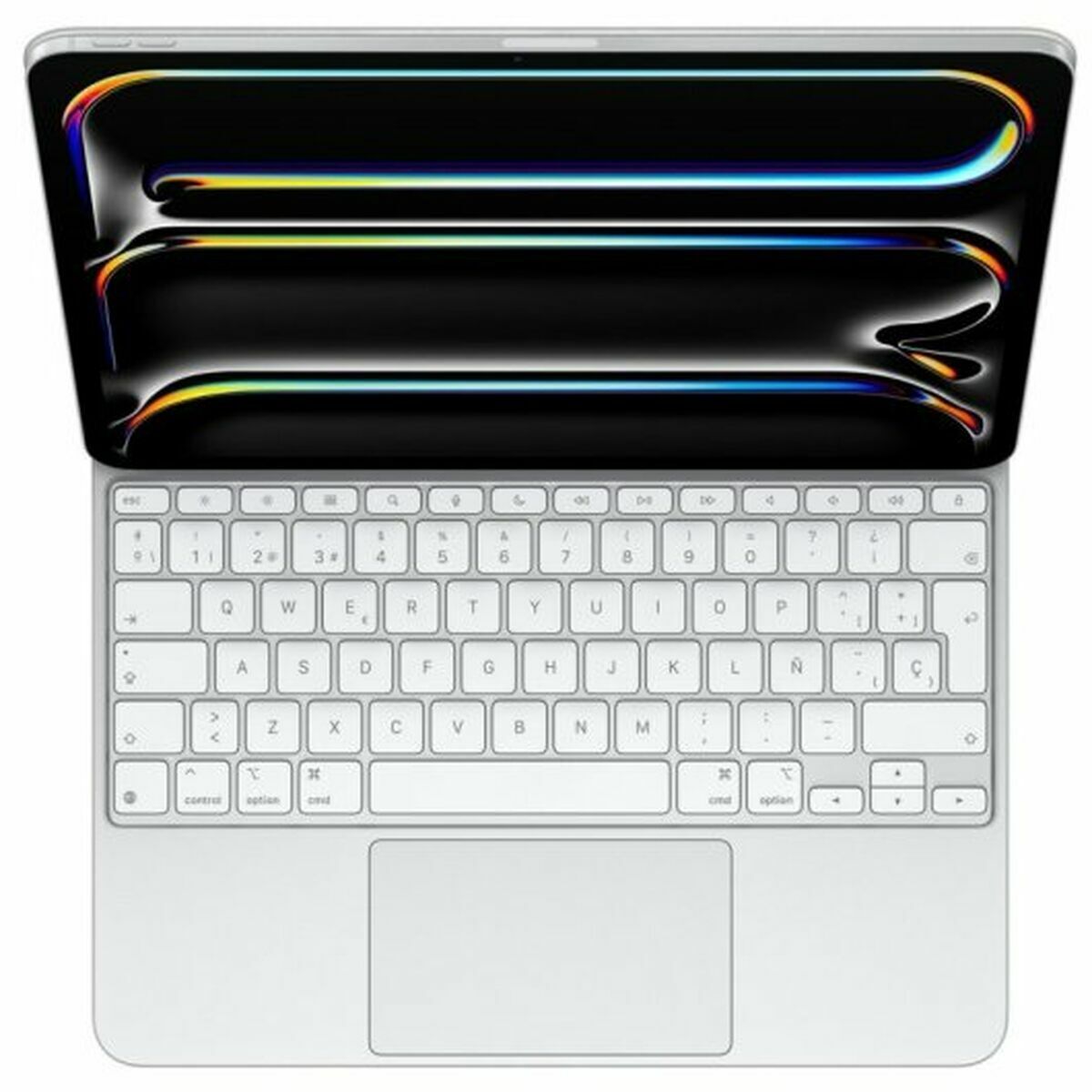 Teclado Apple iPad Pro 2024 Blanco Qwerty Español - 5